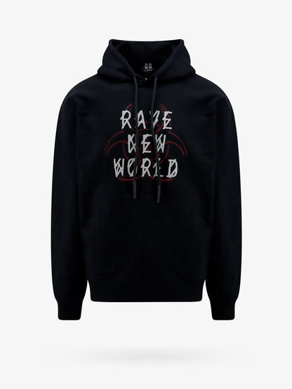 Cotton sweatshirt with frontal and back logo print thumbnail