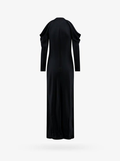 Abito in satin con profilo in pizzo thumbnail