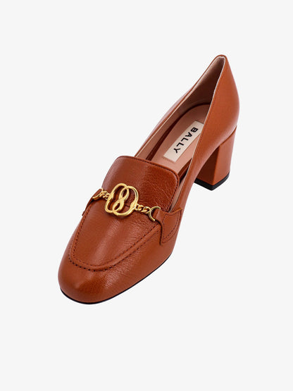 Leather décolleté thumbnail