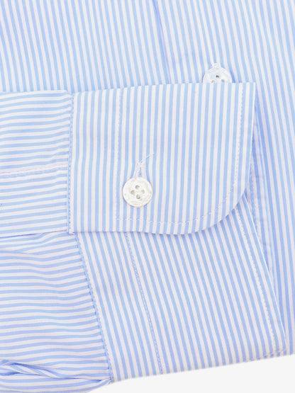 Cotton shirt with striped motif thumbnail