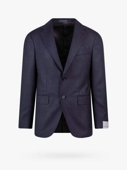 Wool single-breasted blazer thumbnail