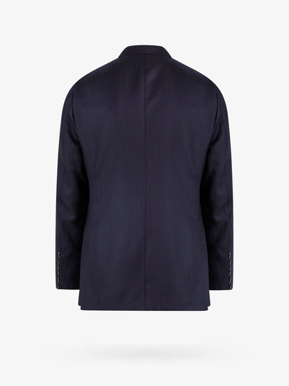 Wool single-breasted blazer thumbnail