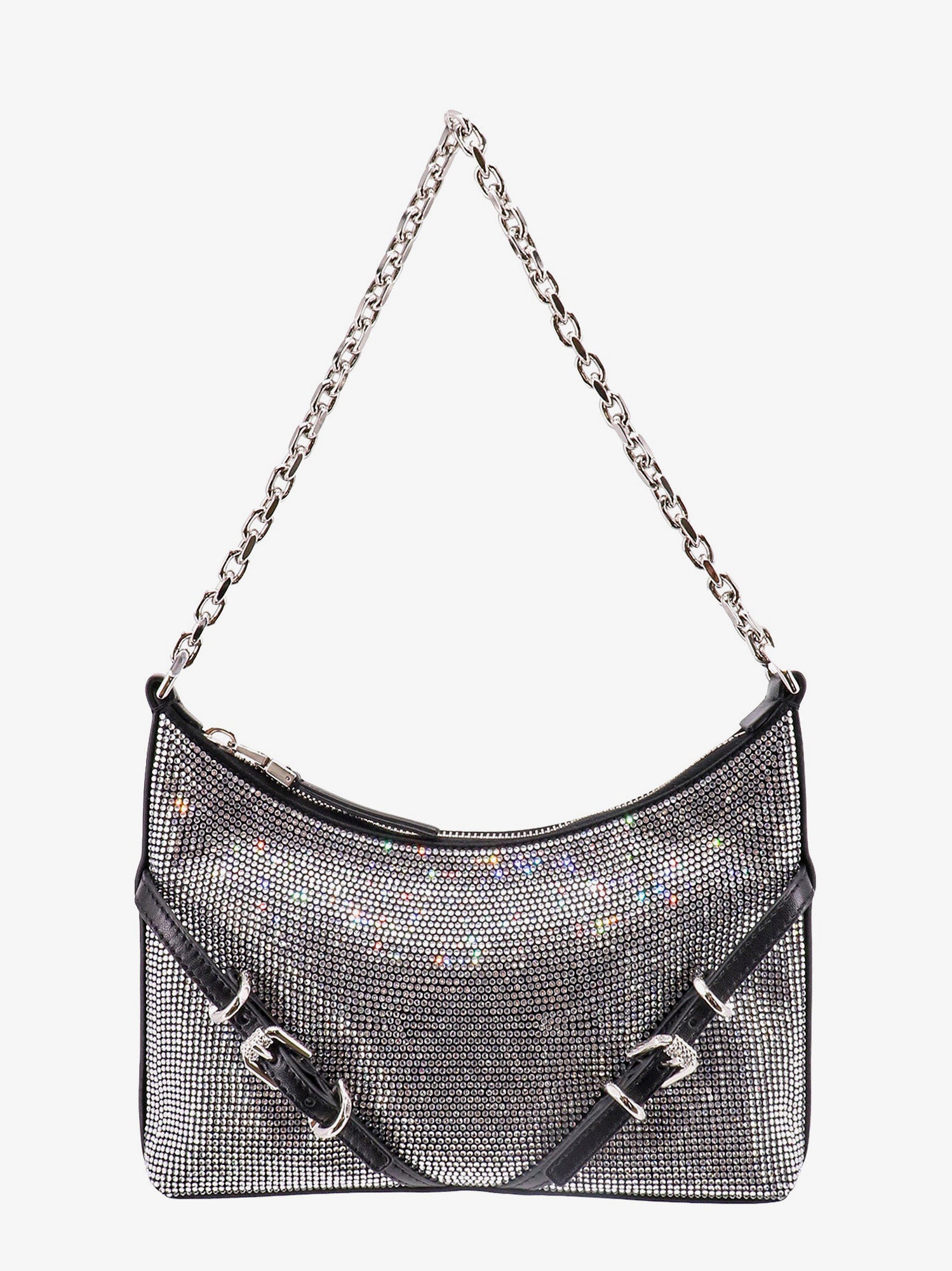 Shoulder bag all over rhinestones