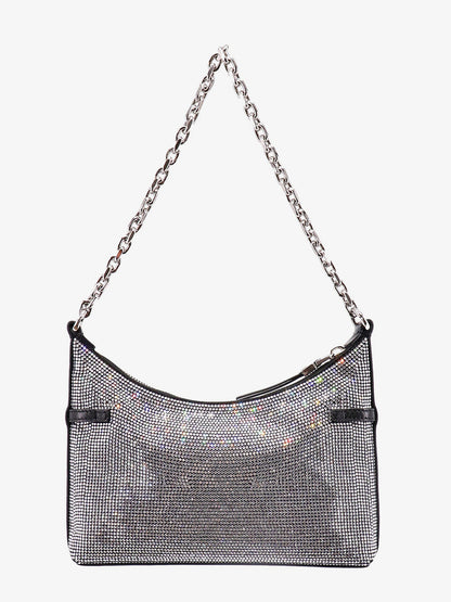 Shoulder bag with all-over rhinestones thumbnail