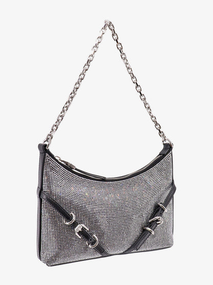 Shoulder bag with all-over rhinestones thumbnail