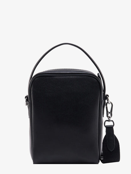 Leather shoulder bag with iconic karl patch thumbnail
