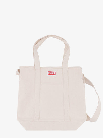Canvas shoulder bag with kenzo target print thumbnail