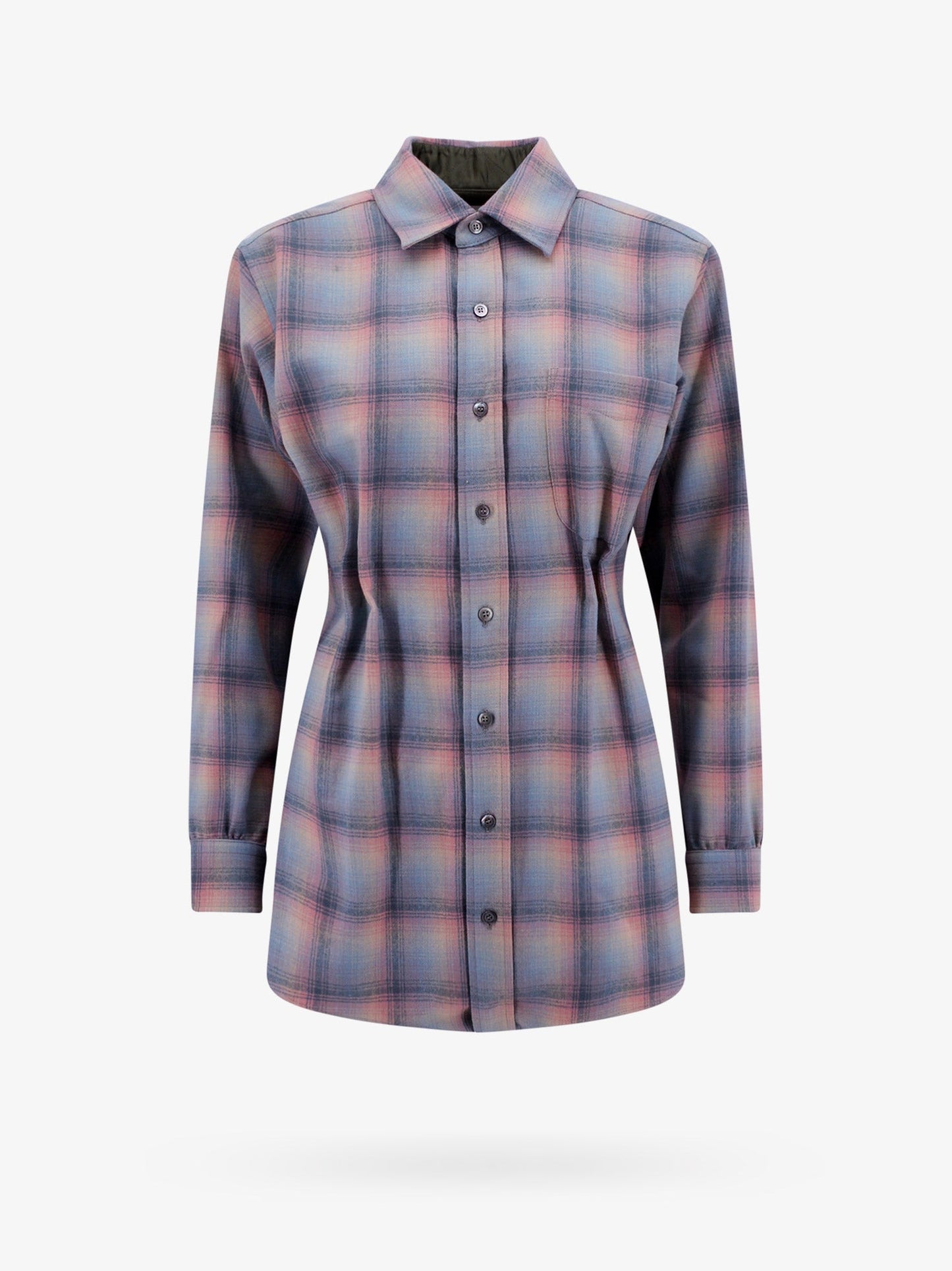 Madras wool shirt