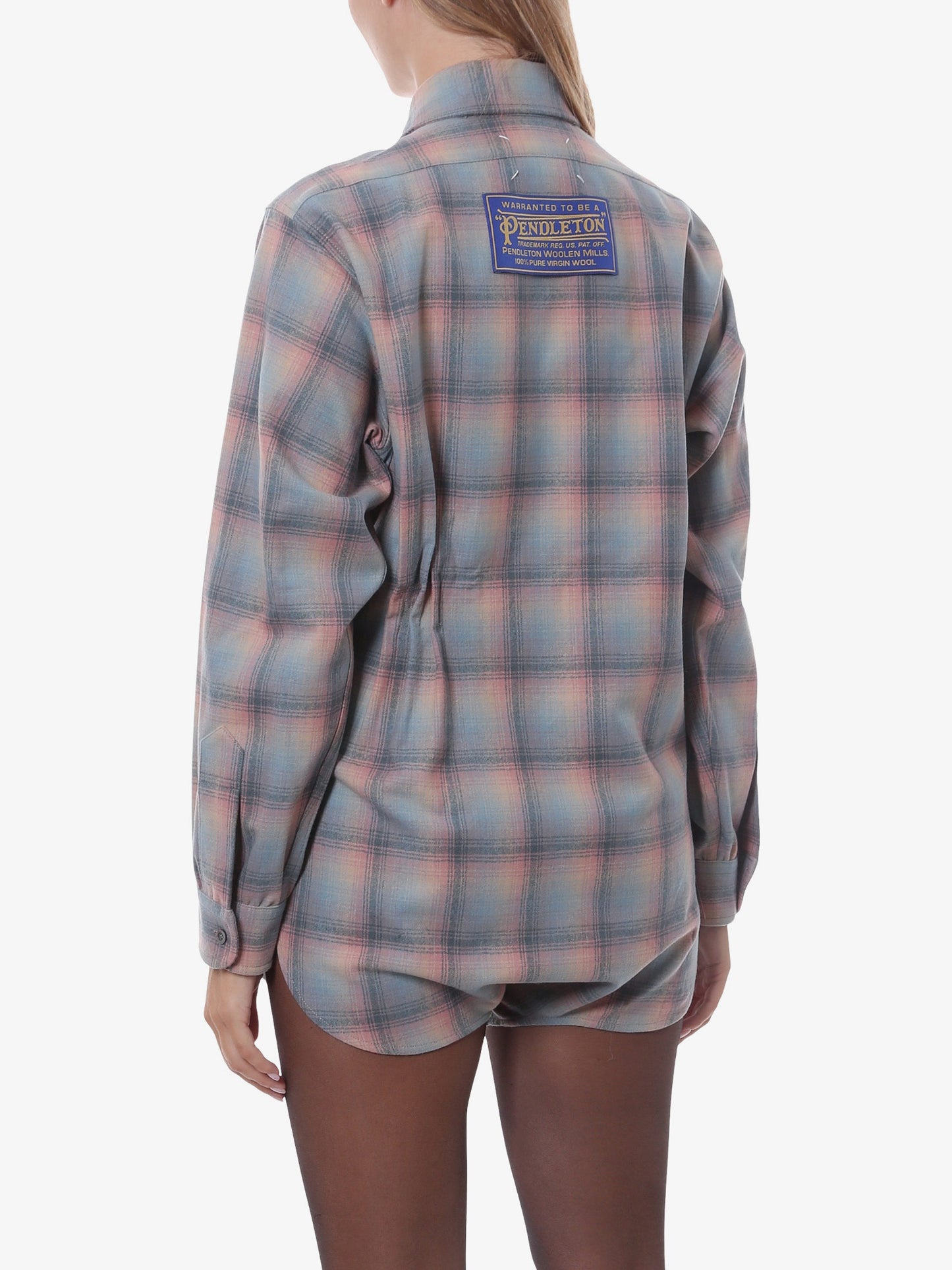 Madras wool shirt