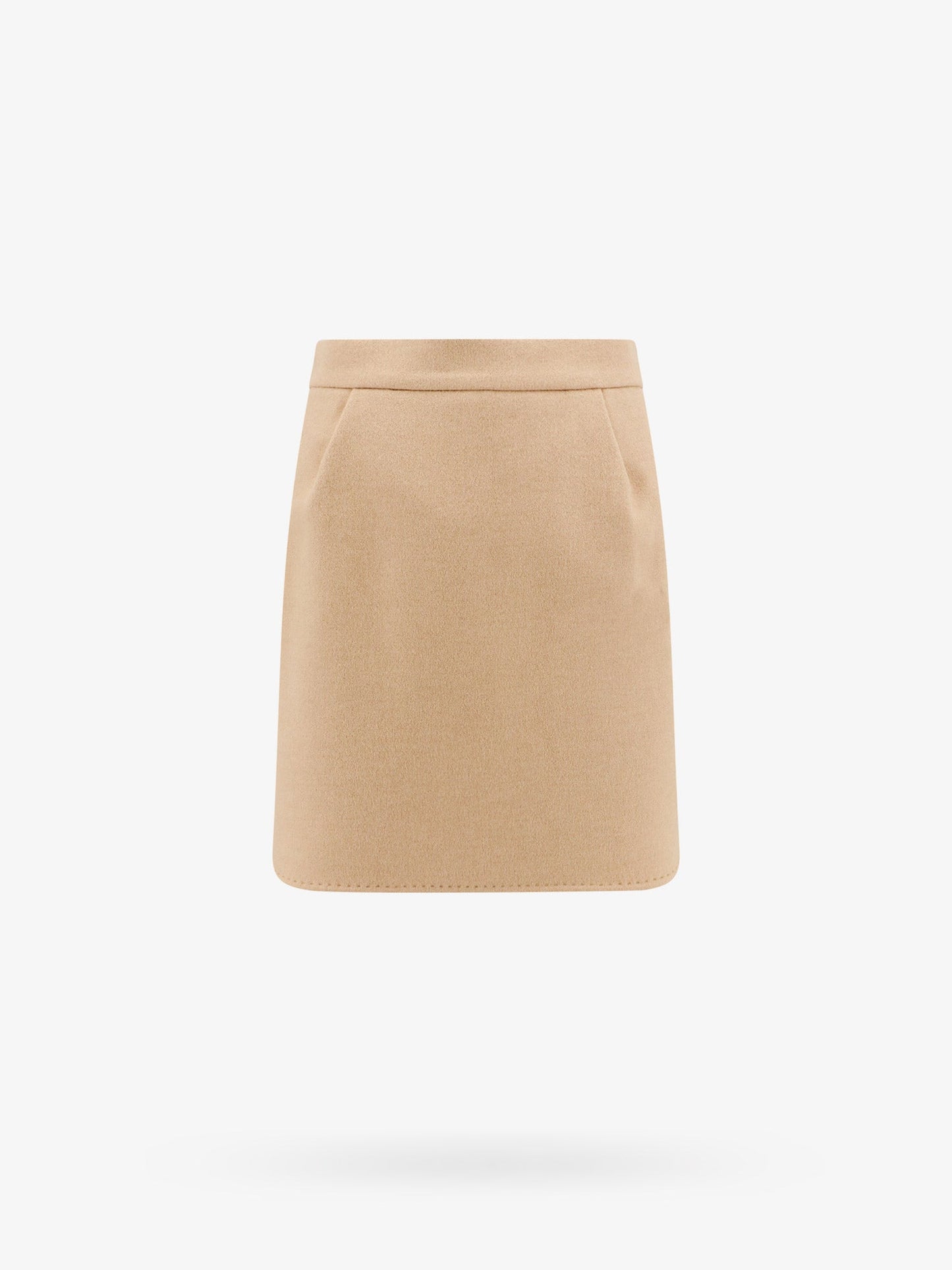 Mini camel skirt