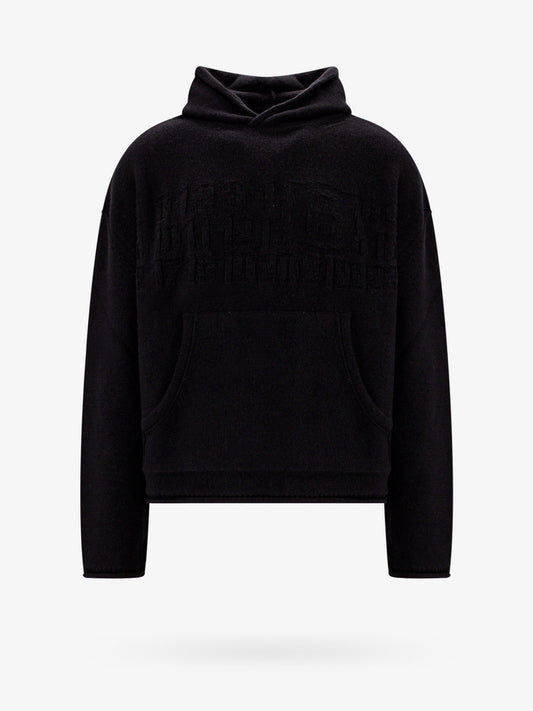 Virgin wool blend sweatshirt