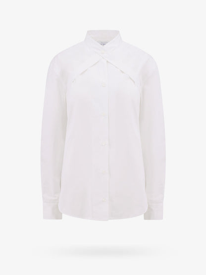 Cotton shirt with straps and metal buckle thumbnail