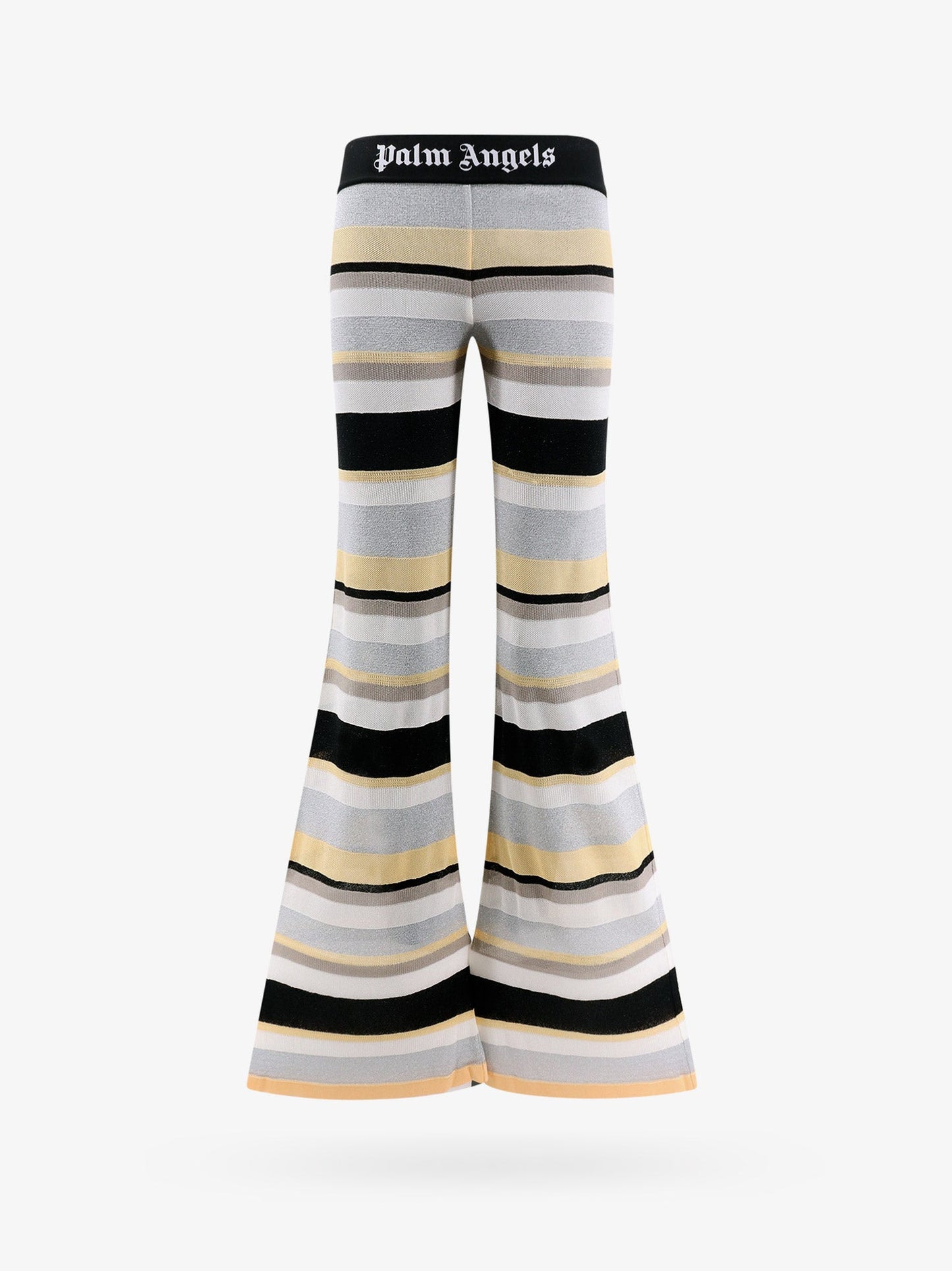 Striped trouser with lurex effect