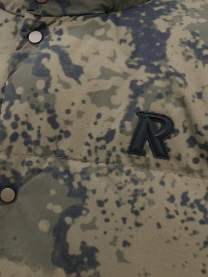 Padded and quilted nylon jacket thumbnail