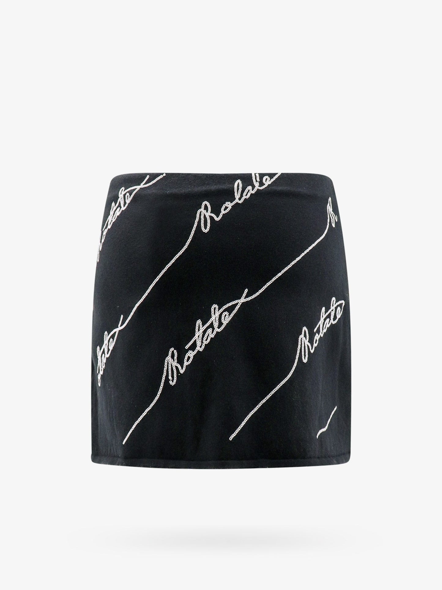 Cotton blend shorts with contrasting logo