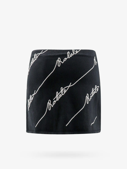 Cotton blend shorts with contrasting logo thumbnail