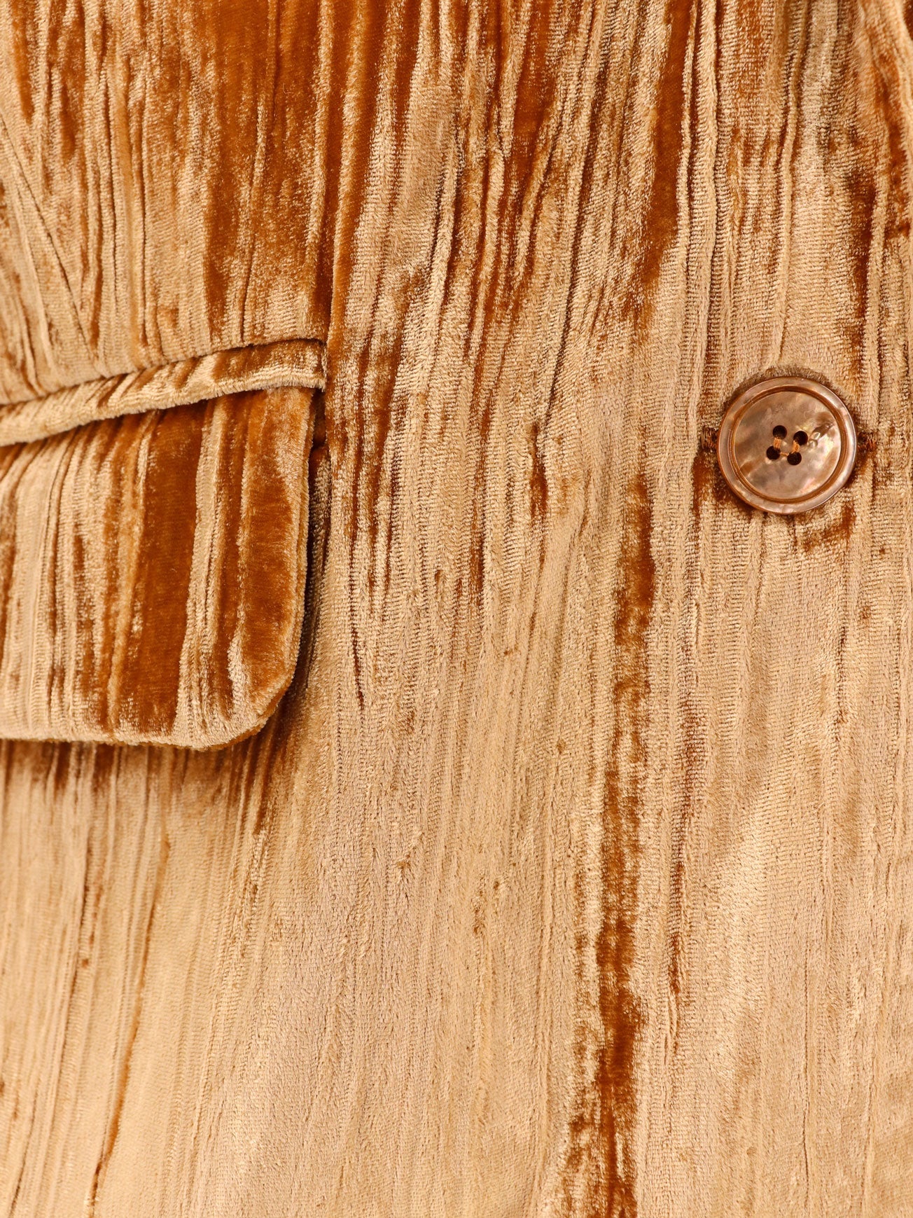 Cloqué velvet pajamas blazer