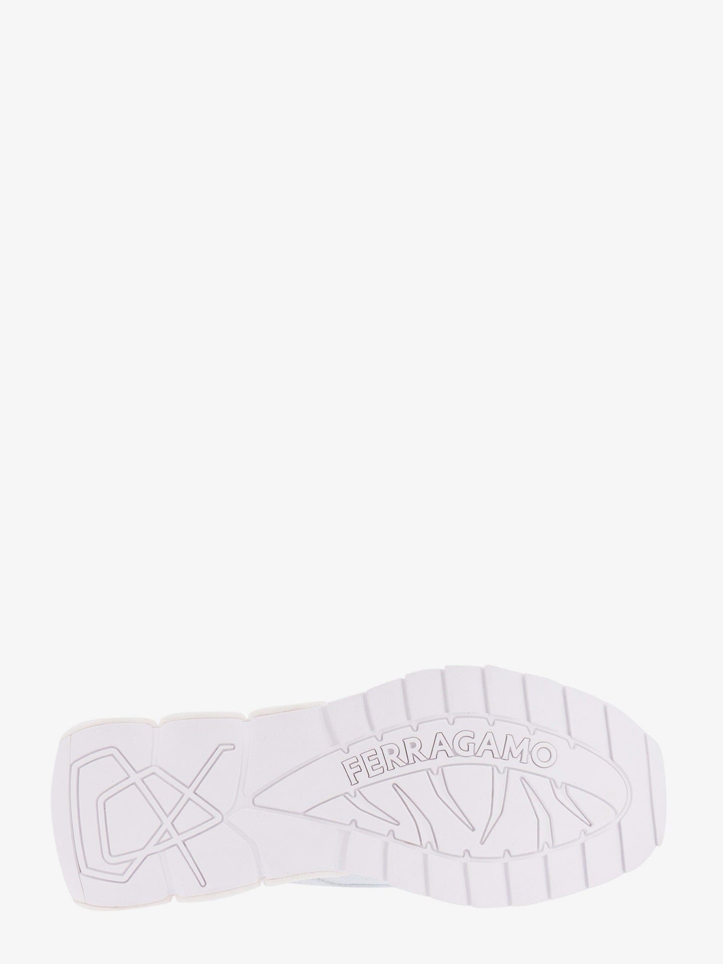 Nylon sneakers with iconic gancini sole