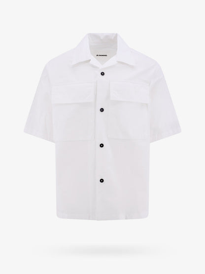 Cotton shirt with contrasting buttons thumbnail