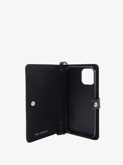 Phone case with frontal metal logo thumbnail