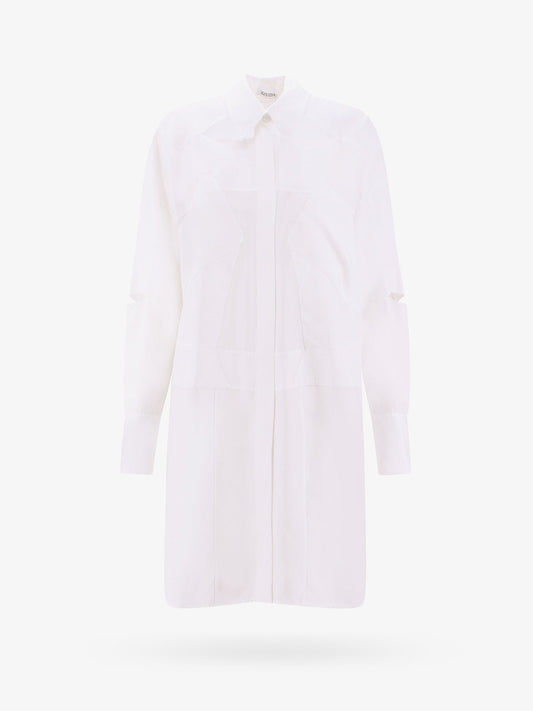 Silk chemisier dress