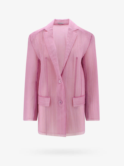 Pleated tulle blazer thumbnail
