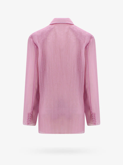 Pleated tulle blazer thumbnail