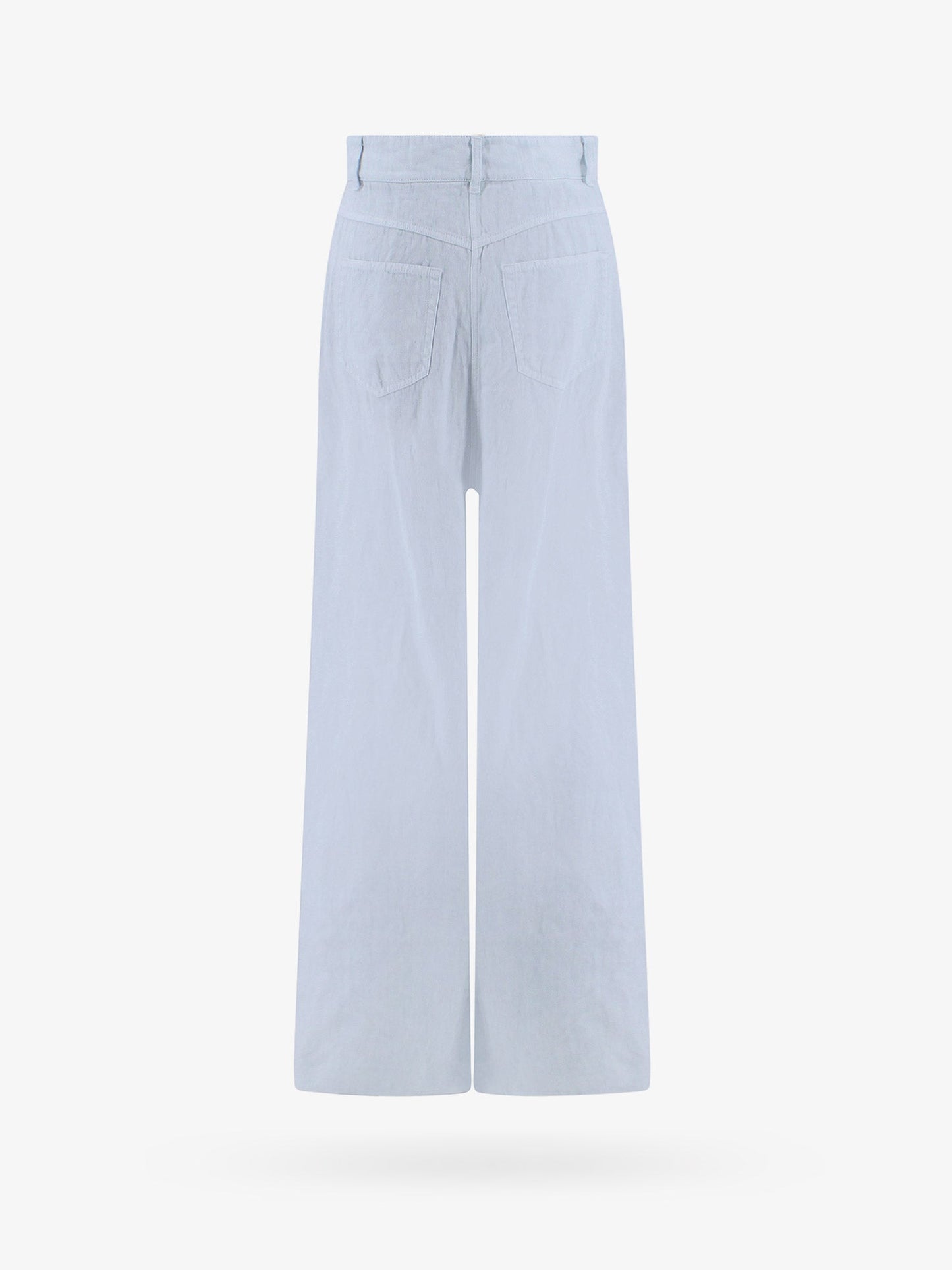Linen trouser with frontal pinces