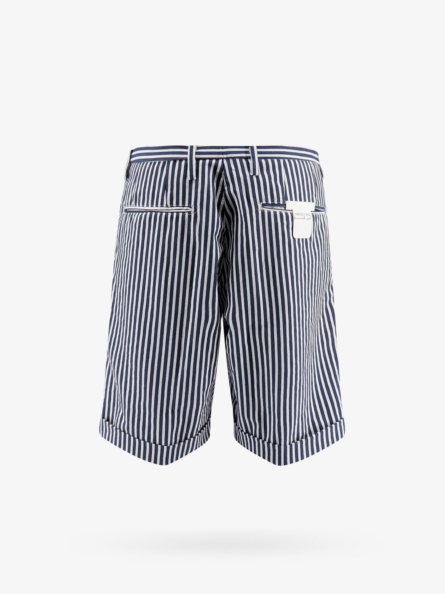 Cotton blend bermuda shorts