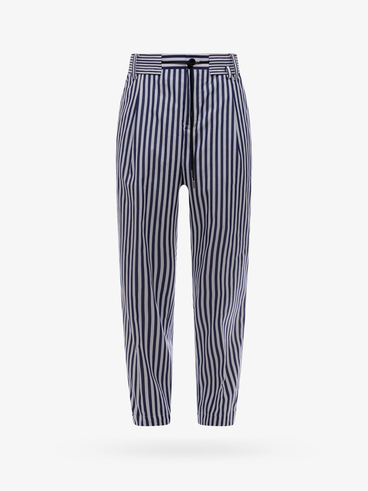 Striped cotton trouser