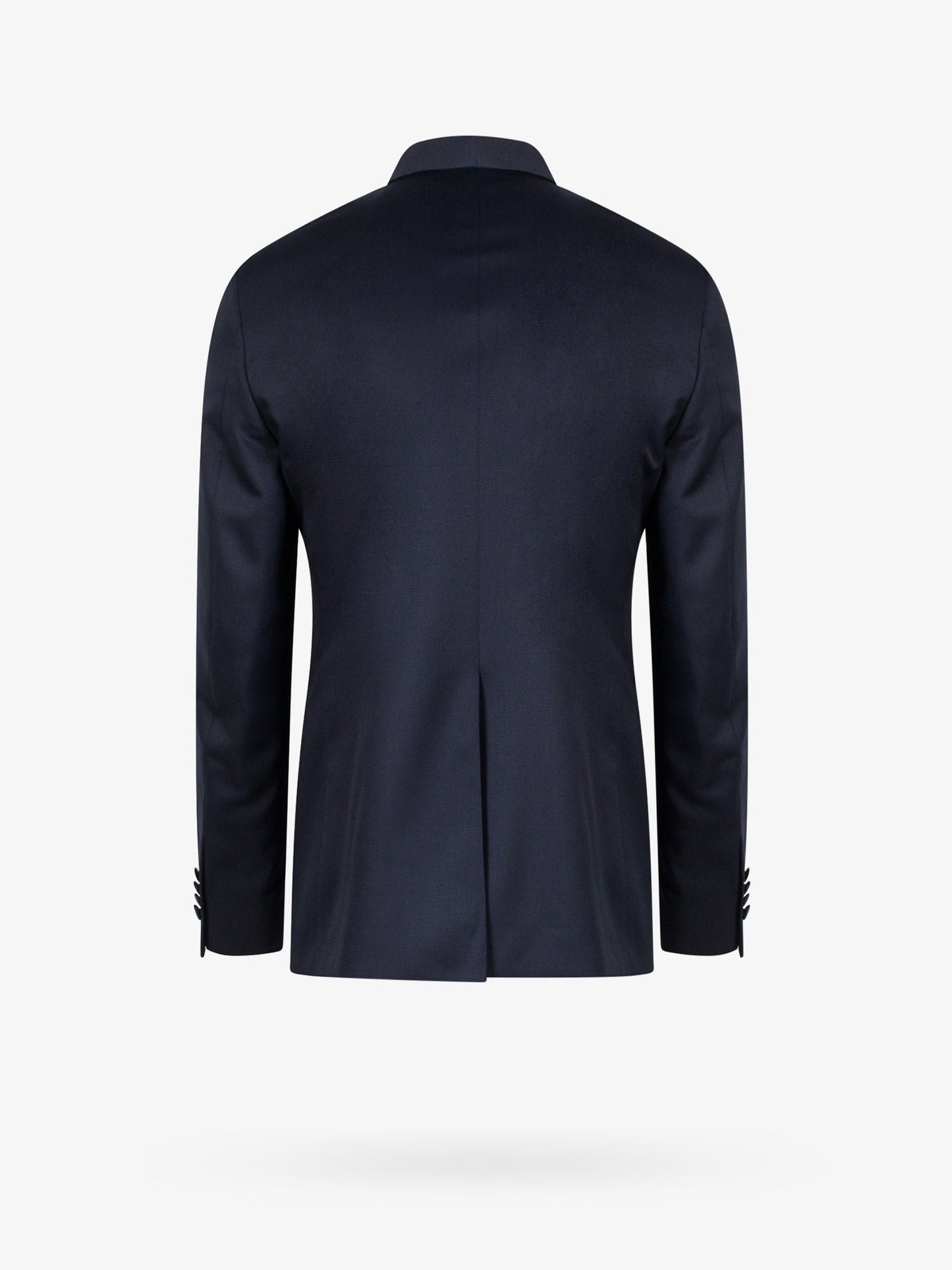 Virgin wool tuxedo with shawl lapel