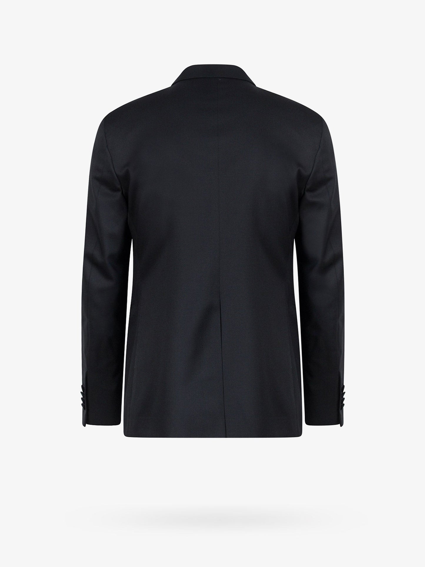 Virgin wool double-breasted tuxedo