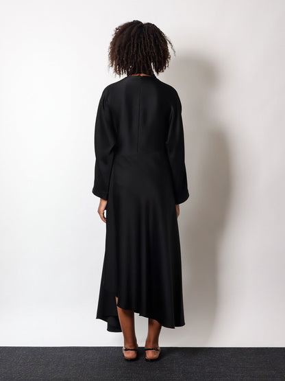 Satin dress thumbnail