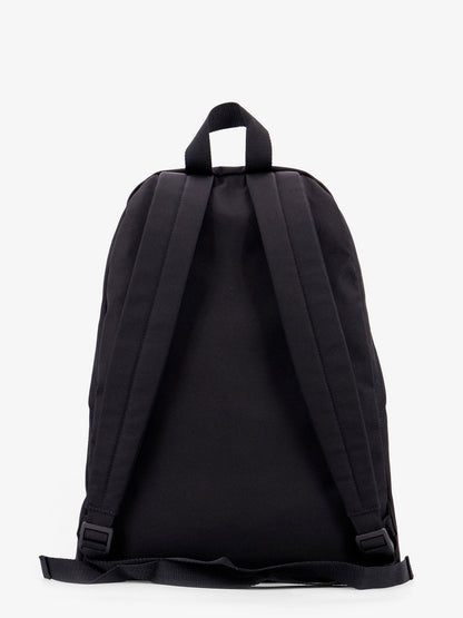 Used effect nylon backpack with printed logo on the front thumbnail
