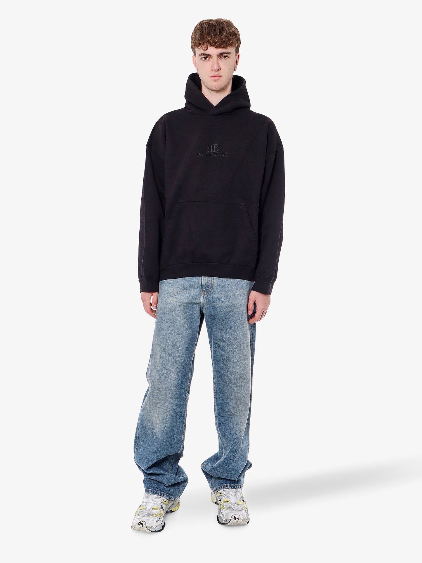 Medium fit cotton sweatshirt