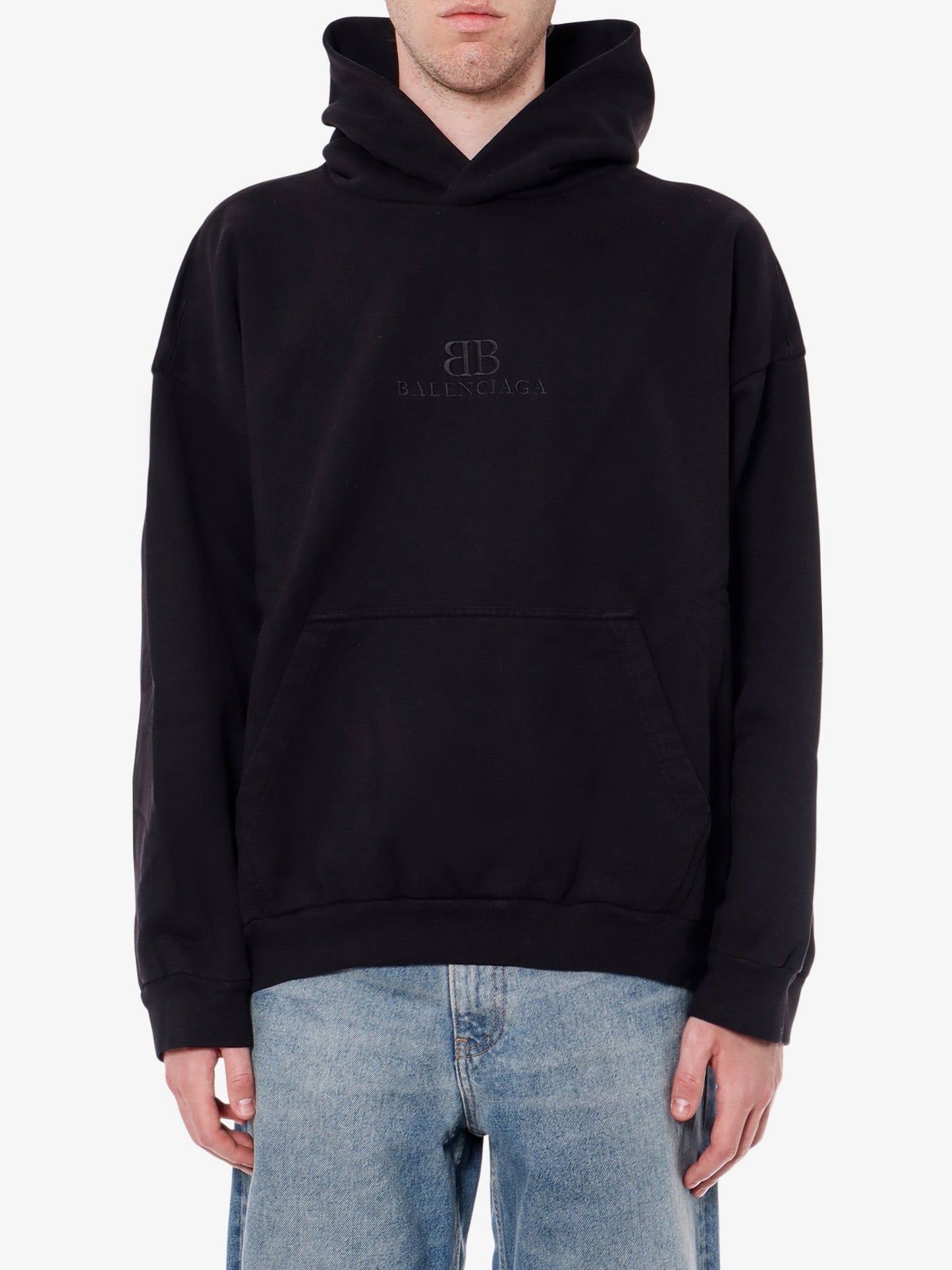 Medium fit cotton sweatshirt