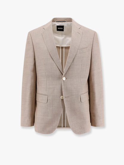 Lined wool blend blazer thumbnail
