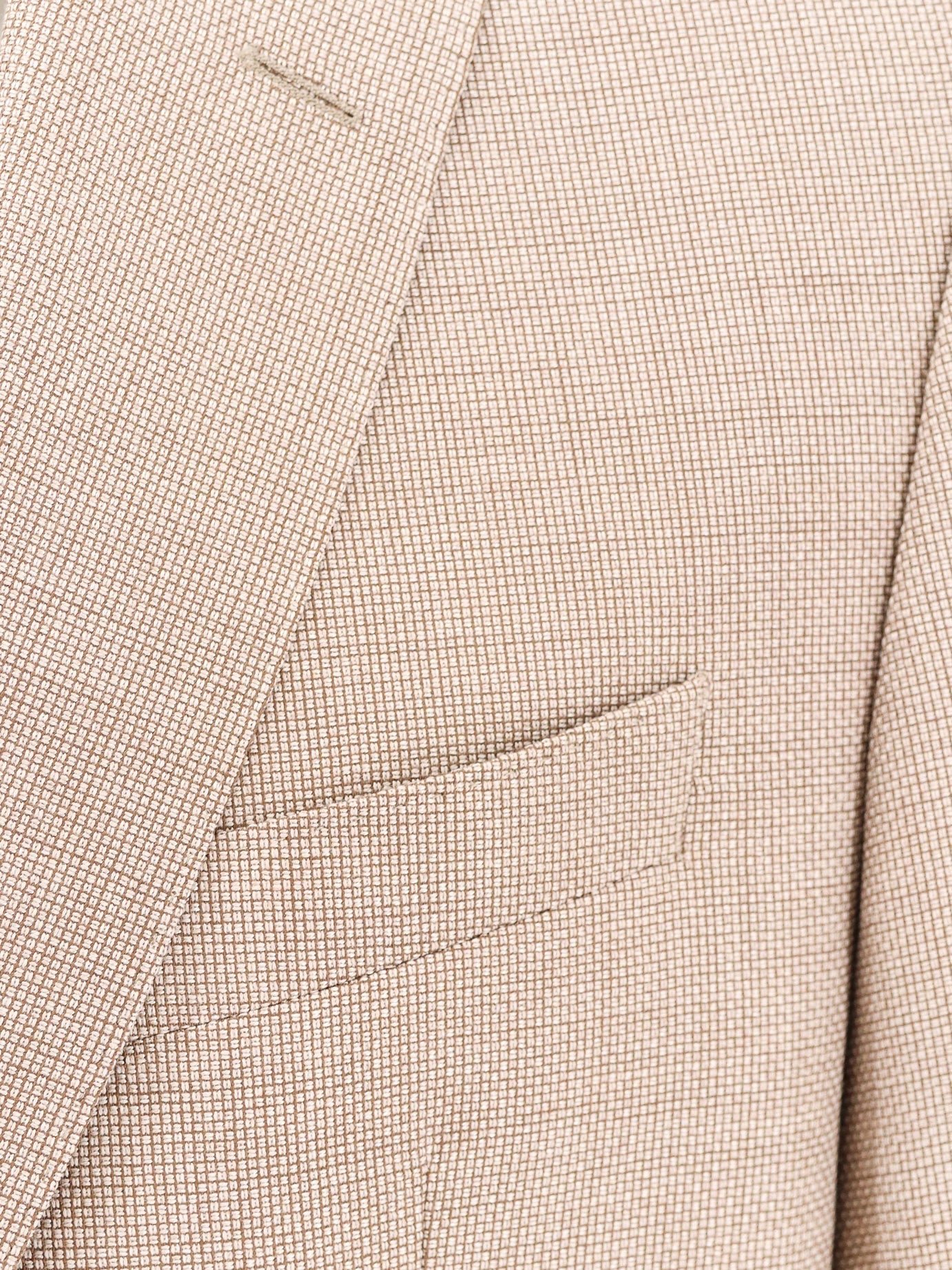 Lined wool blend blazer