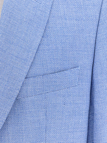 Lined wool blend blazer thumbnail