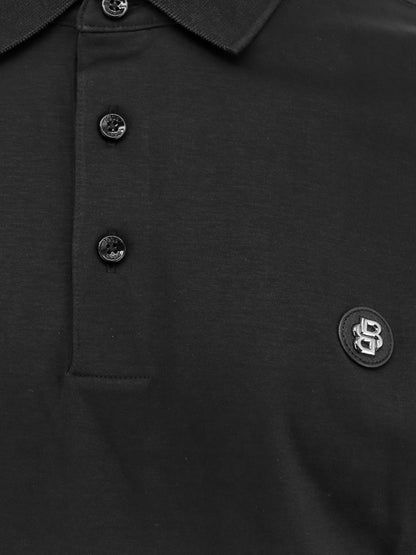 Jersey cotton polo shirt thumbnail