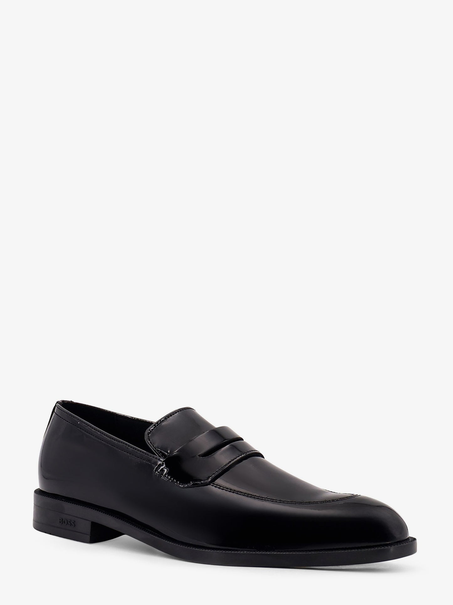 Patent leaher loafers