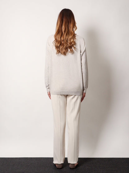 Cashmere sweater with monili profile thumbnail