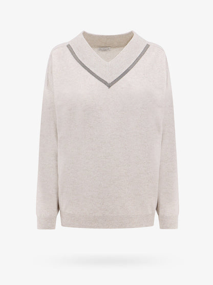 Cashmere sweater with monili profile thumbnail