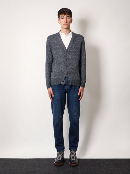 Leisure fit jeans with logo embroidery thumbnail