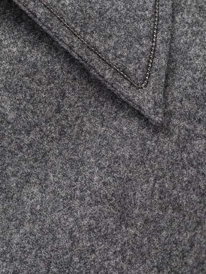 Virgin wool and cashmere mini dress thumbnail