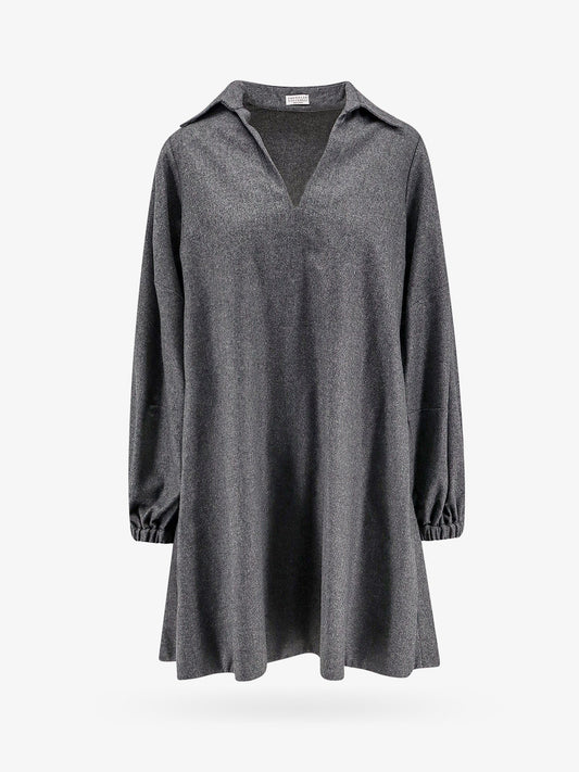 Virgin wool and cashmere mini dress