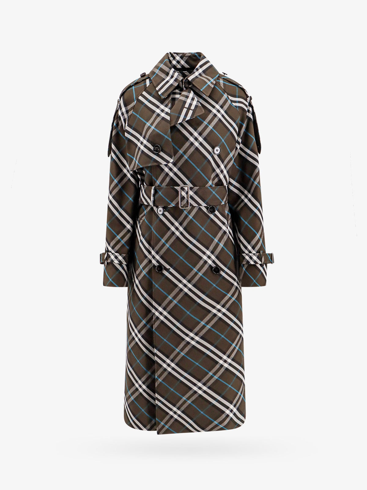 Trench check print