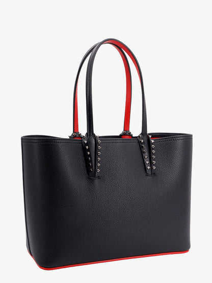 Tote leather bag with removable internal pouch thumbnail