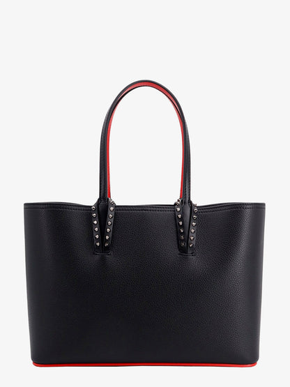 Tote leather bag with removable internal pouch thumbnail