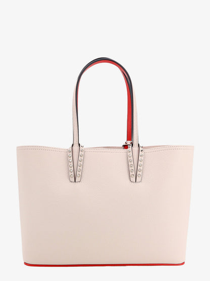 Tote leather bag with removable internal pouch thumbnail